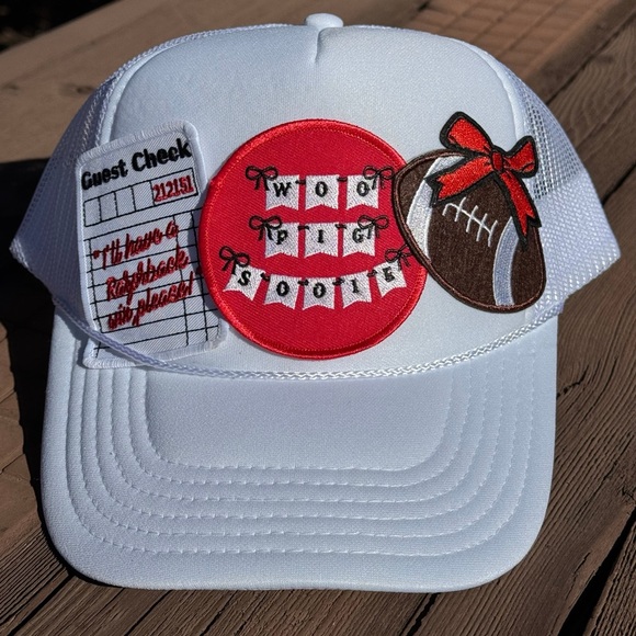 Razorback Football Trucker Caps - Picture 4 of 11